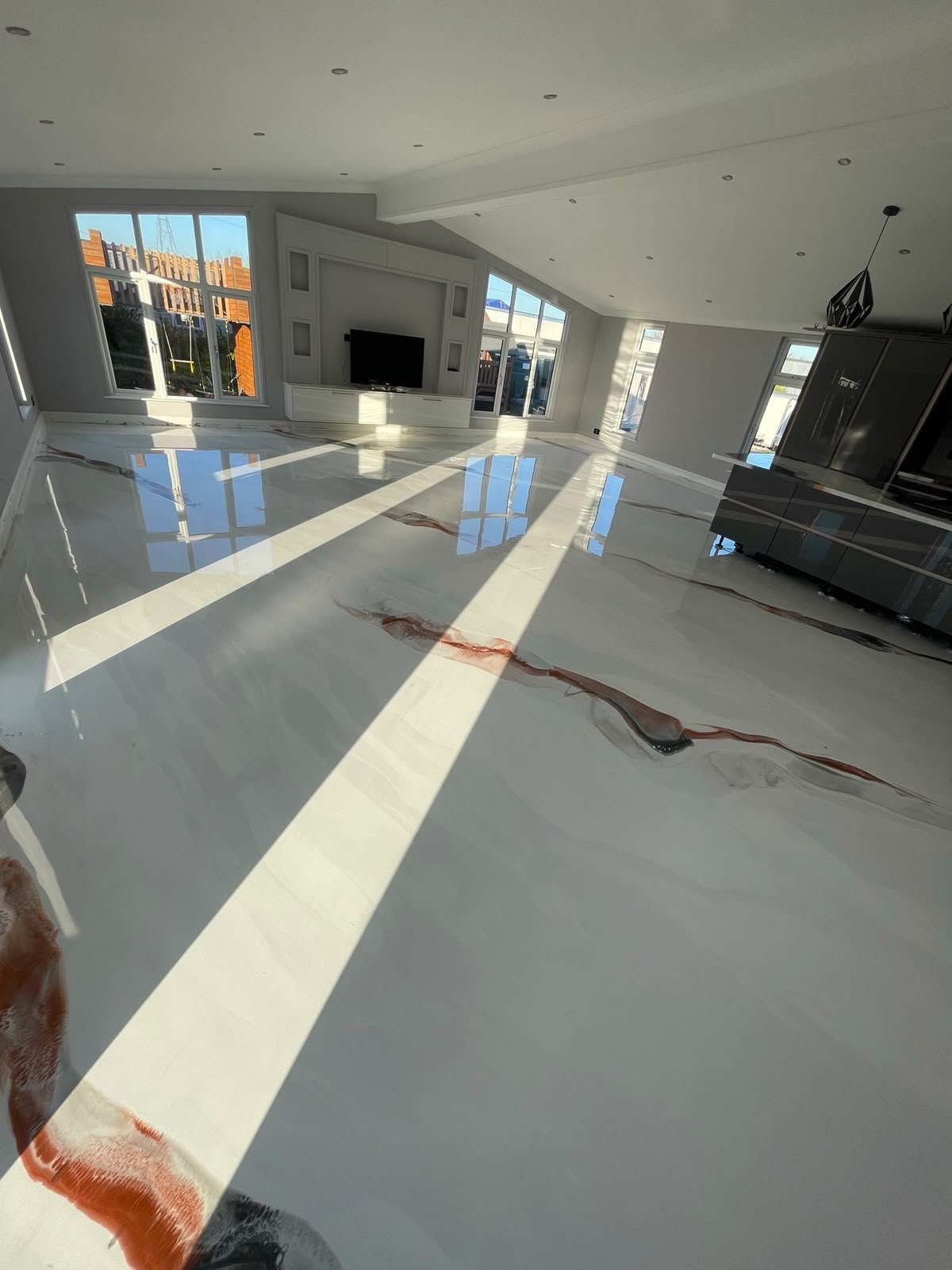 Residential Resin Floor — Epoxy Guys